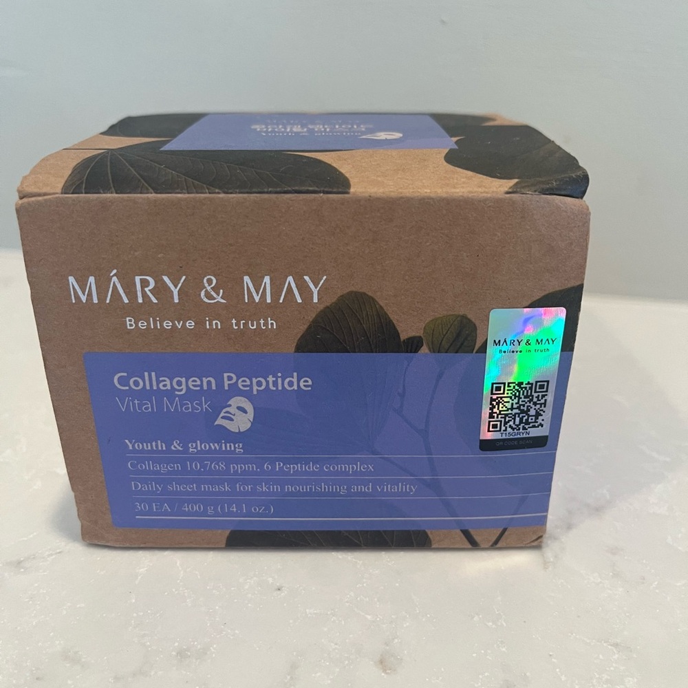 Mary & May Collagen Peptide Vital Mask